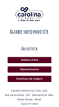 Mobile Screenshot of carolinamoveis.com.br